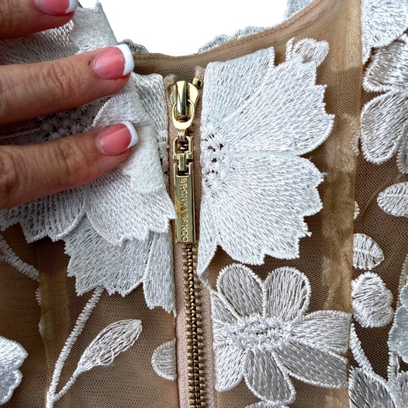 Bronx &‎ Banco Jasmine White Floral Lace Dress NWT Small 🤍Bridal Shower Dream🤍 - Picture 12 of 13